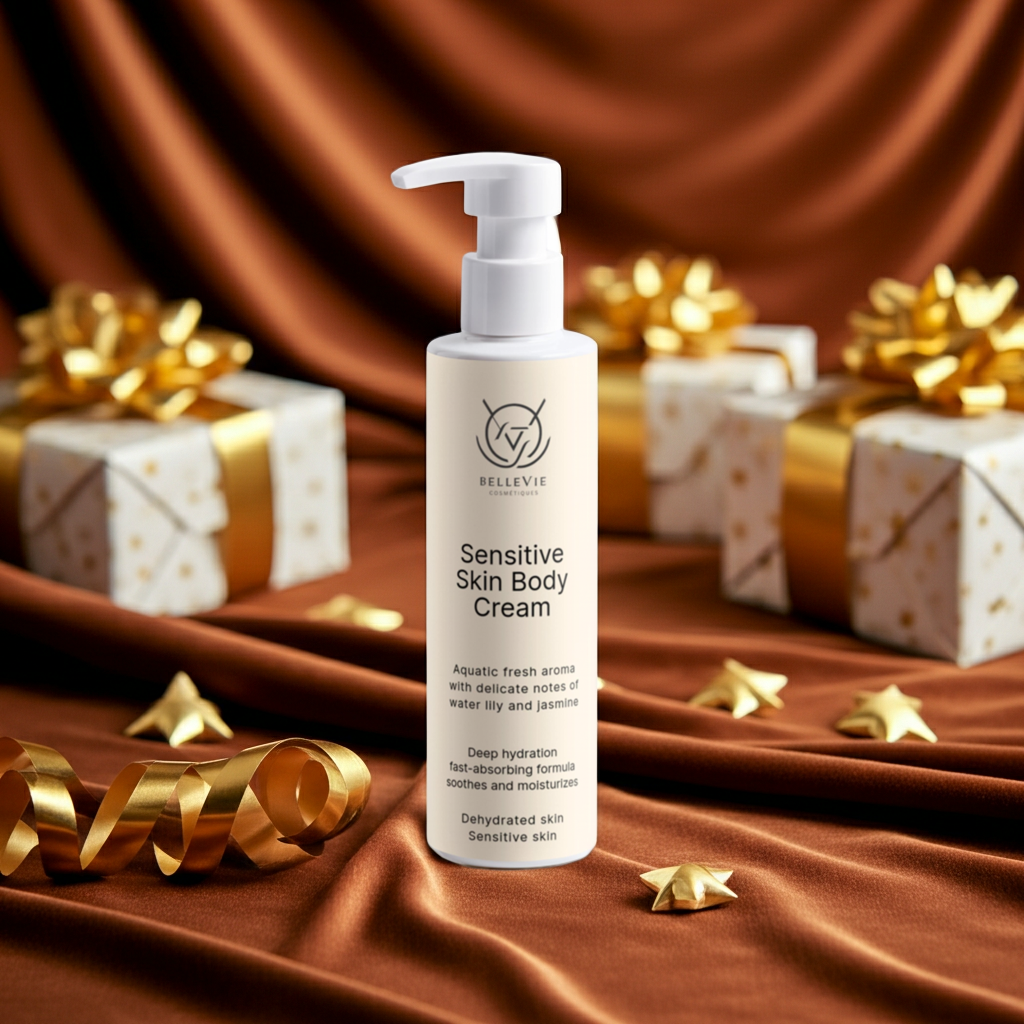 Sensitive Skin Body Cream 190ml – Hydrating Water Lily & Jasmine