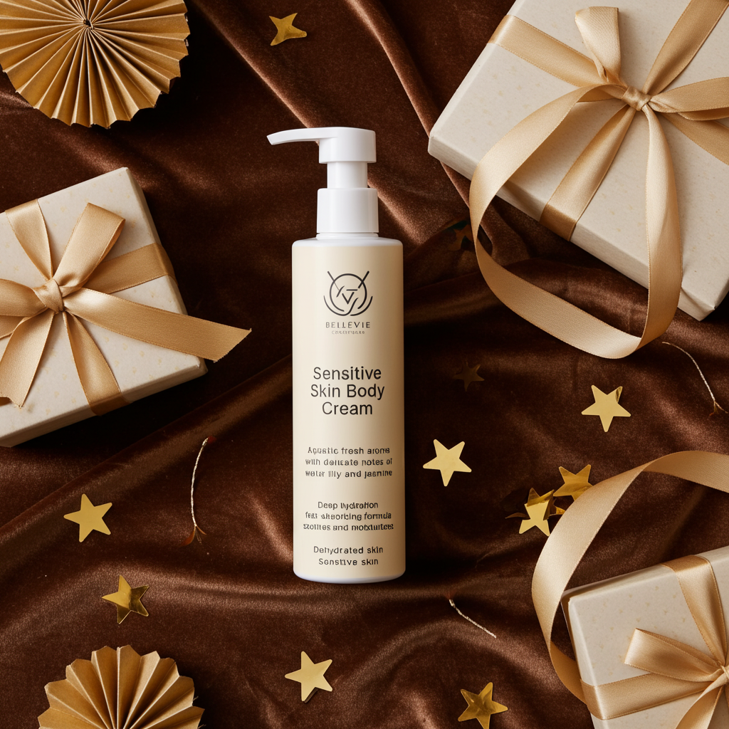 Sensitive Skin Body Cream 190ml – Hydrating Water Lily & Jasmine
